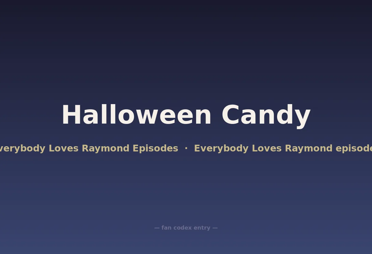 Halloween Candy