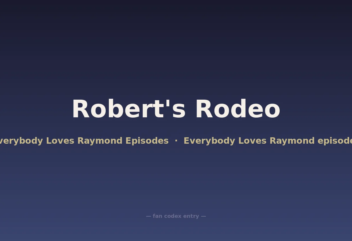 Robert's Rodeo